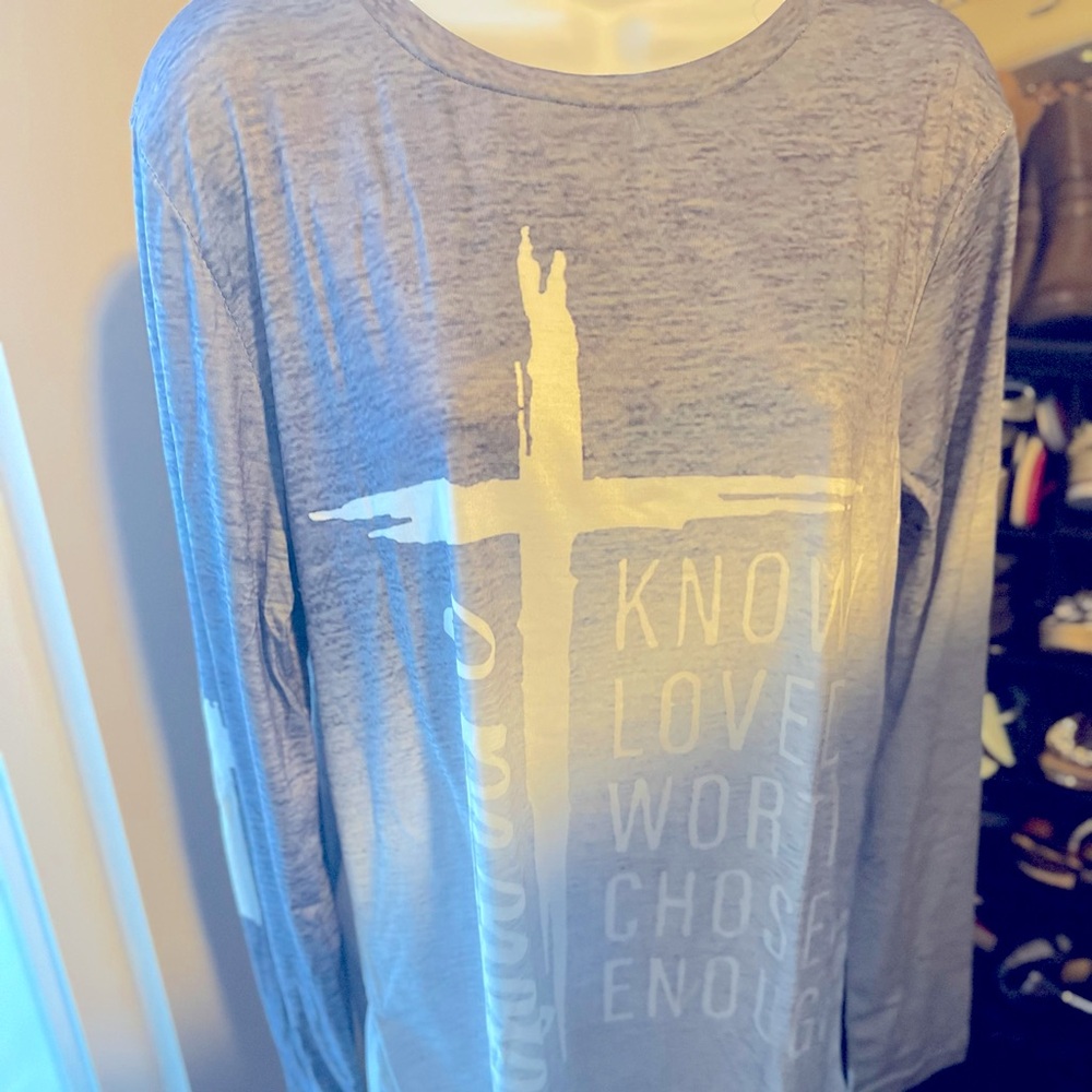 Brand new long sleeve shirt.